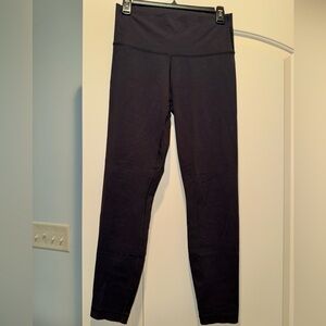 lululemon athletica Black Wunder Under Leggings, 27’